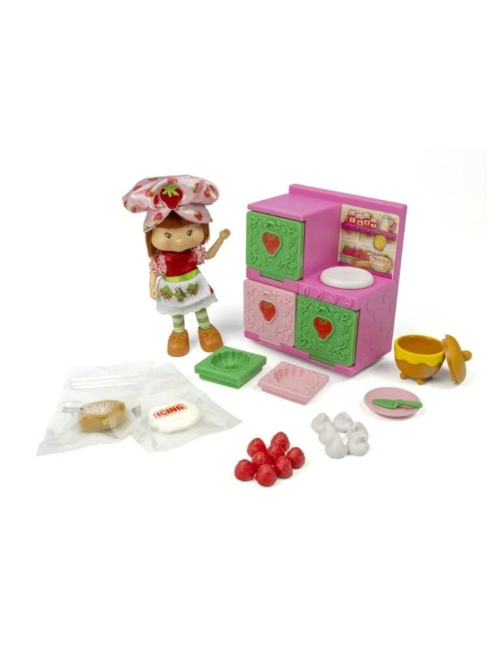 Strawberry Shortcake Berry Bake Shoppe Playset with Figure 32 Piece Collectible